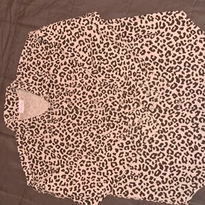 Pink Lily Leopard Shacket